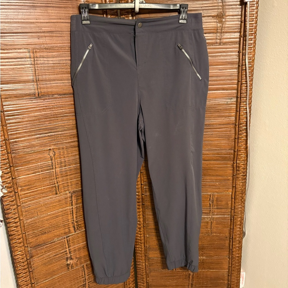 Tangerine Unisex Charcoal Joggers with Zippered Pockets